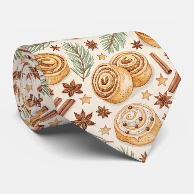 Kanelbulle och Kryddor - Högbakt Slips (Rullad)