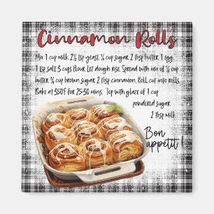 Kanelbulle Recept Magnet