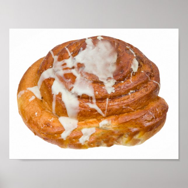 Kanelbulle Rull Modell Poster (Framsidan)