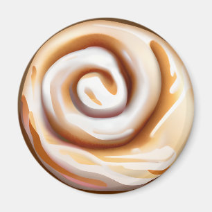 Kanelbun/kanelroll med Icing Magnet