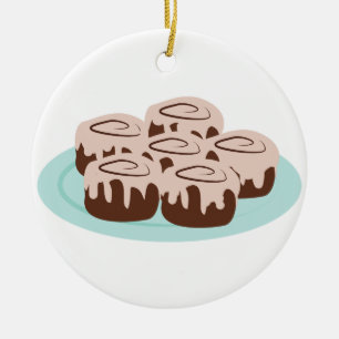 Kanelrockar Julgransprydnad Keramik