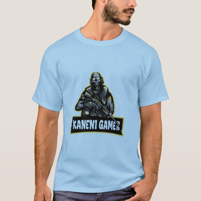 KANENI GAMER arabic tunisian Gamer T Shirt (Framsida)