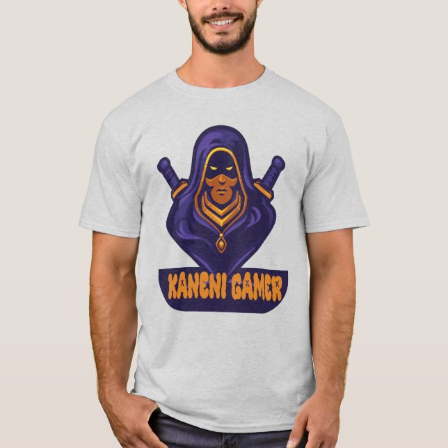 KANENI GAMER arabic tunisian Gamer T Shirt (Framsida)