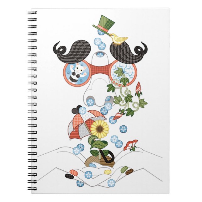 Kanens näsa (gör om) anteckningsbok (Framsidan)