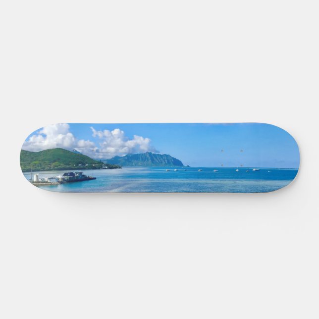 Kaneohe Bay, Oahu  Mini Skateboard Bräda 18,5 Cm (Horz)