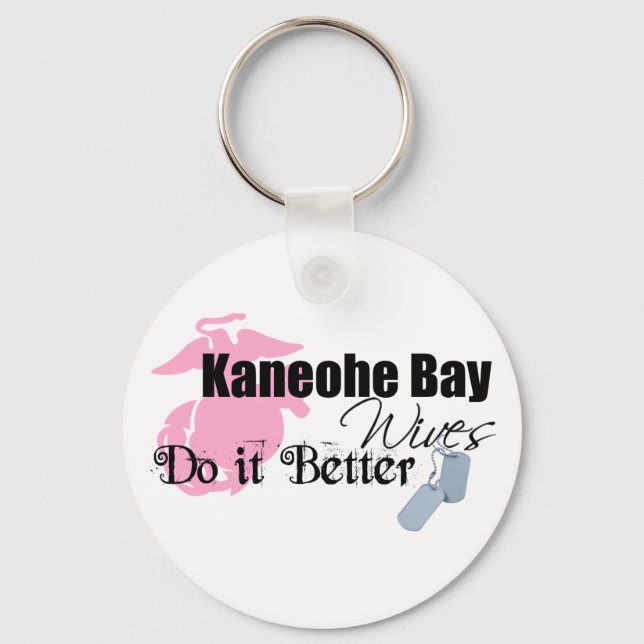 Kaneohe Bay Wives gör det bättre för nyckelkedjan Nyckelring (Framsida)