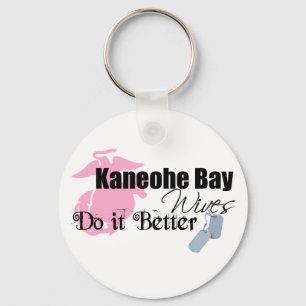 Kaneohe fjärdfruar gör det bättre Keychain Nyckelring