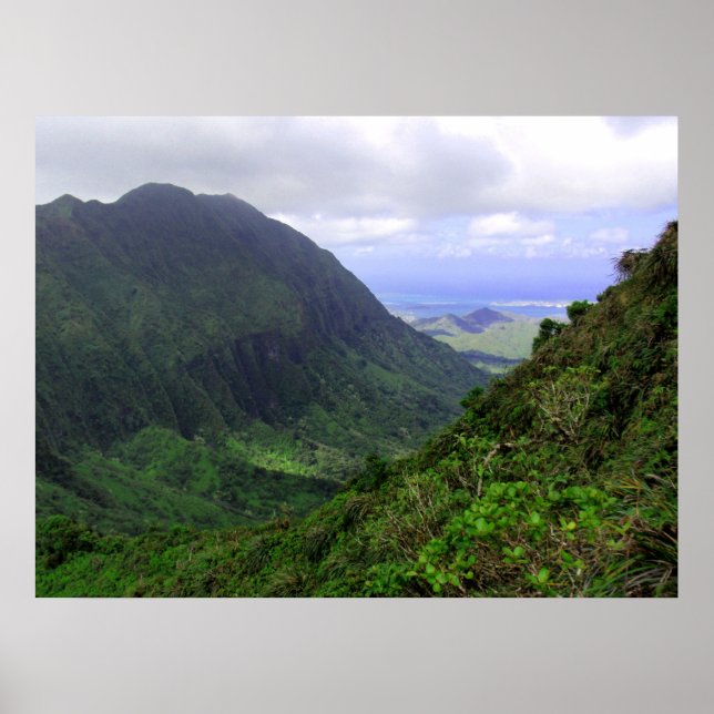 Kaneohe, O'ahu, Hawai'i Poster (Framsidan)