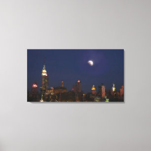 Kanfas för Impressionist för Manhattan Canvastryck