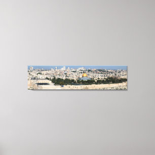 Kanfas för panoramaJerusalem stad Canvastryck