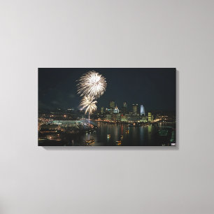 Kanfas för Pittsburgh fotovägg Canvastryck