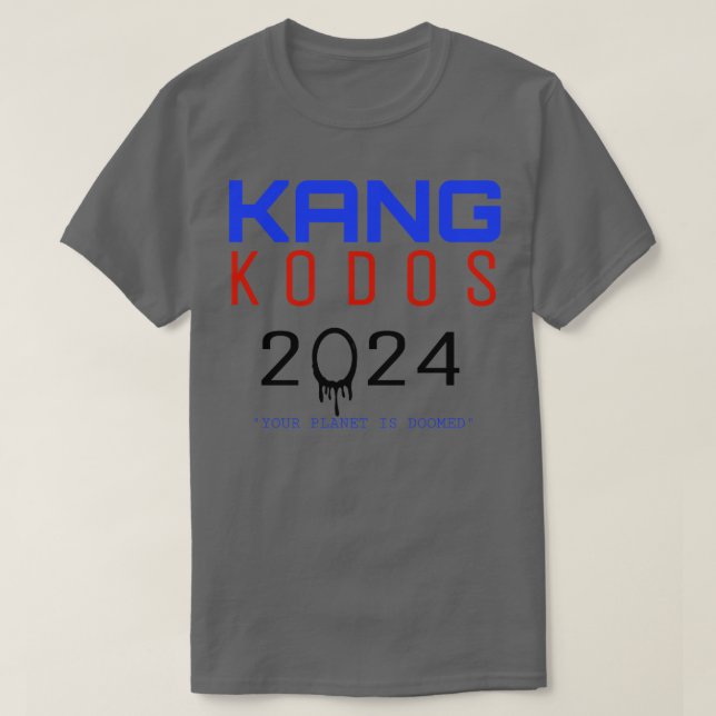 KANG KODOS Simpsons Val 2024 T Shirt (Design framsida)