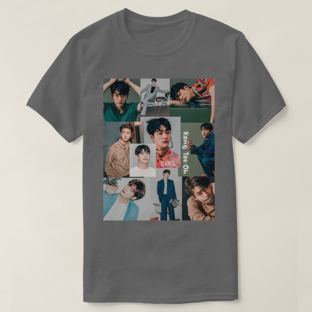kang taeoh fotokollage t shirt (Design framsida)