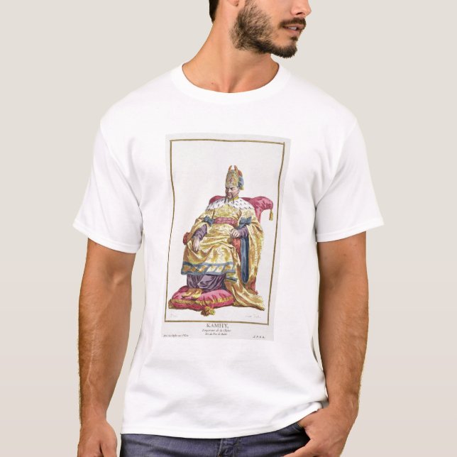 Kang Tsi (1662-1722) Manchu kejsare av china från Tee (Framsida)