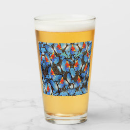 Kanga Blue Beer Glass Glaskopp