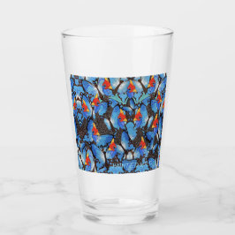 Kanga Blue Beer Glass Glaskopp