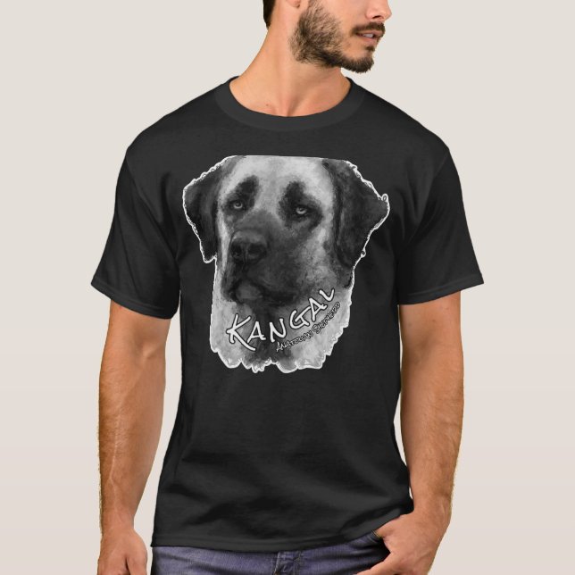 Kangal Hund Herd Protection Hund Women Manar Child T Shirt (Framsida)