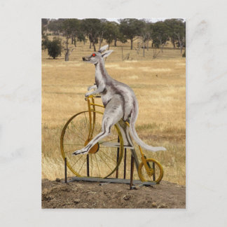 Kangaro på Hjul Vykort