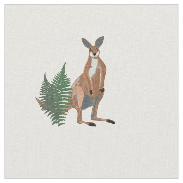 Kangaro Tyg (Närbild)