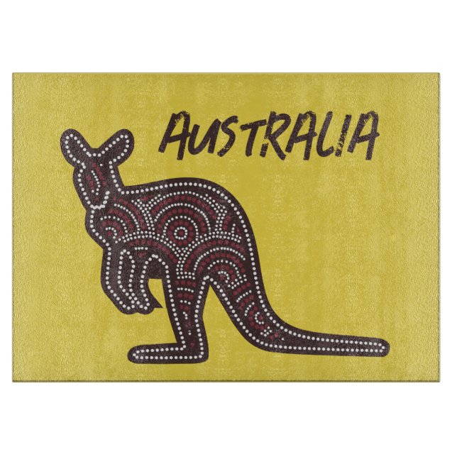 Kangaroo Aboriginal Mosaic (Framsidan)