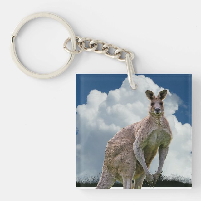 Kangaroo Acrylic Keychain (Framsidan)