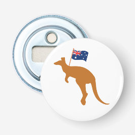 kangaroo australia flagga flasköppnare