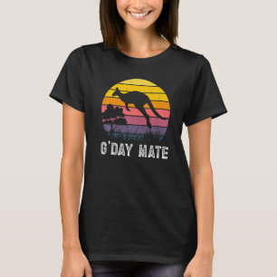 Kangaroo Australia G'Day Mate Australia Symbol Wom T Shirt
