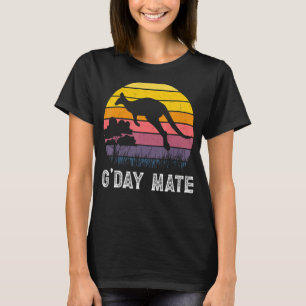 Kangaroo Australia G'Day Mate Australia Symbol Wom T Shirt