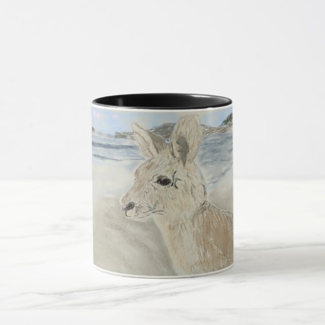 Kangaroo Australien mugg (Center)
