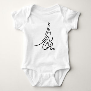 Kangaroo Baby blue Onsie Tee