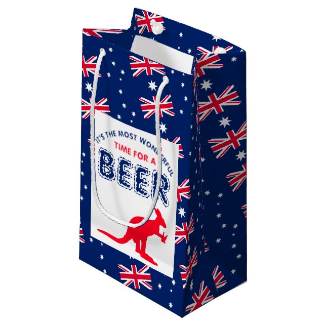 Kangaroo Beer, Australiska Flagga Jul Party (Framsidan Vinklad)