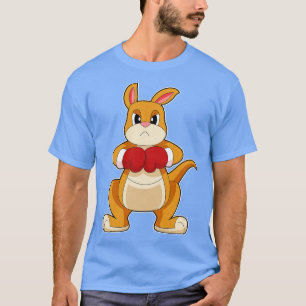Kangaroo Boxer Boxing handskar Boxing Boxing T Shirt