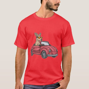 Kangaroo Car T Shirt