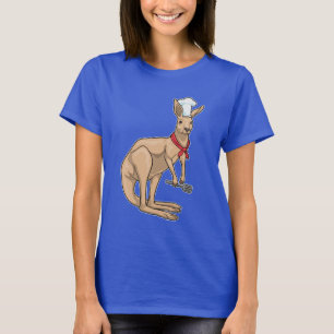 Kangaroo Chef Spatula Cook T Shirt