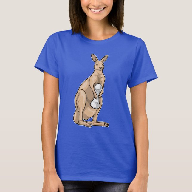 Kangaroo Chess biet Pawn Chess T Shirt (Framsida)