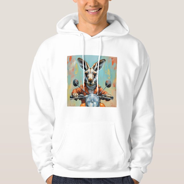 Kangaroo choper-upplagströjor hoodie (Framsida)
