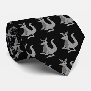 Kangaroo Design Neck Tie Slips