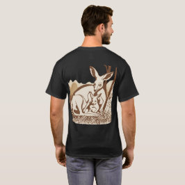 Kangaroo Design T Shirt
