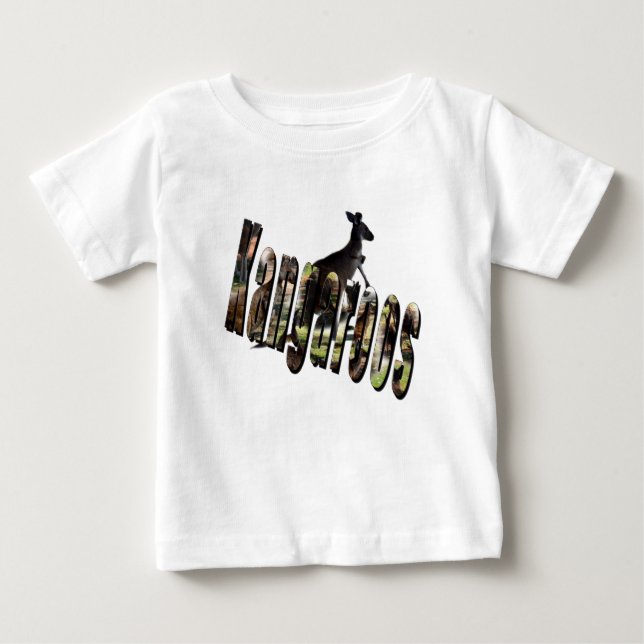 Kangaroo Dimensional Bild Logotyp Tröja (Framsida)