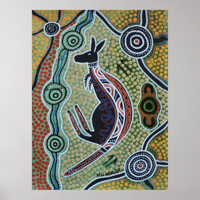 Kangaroo Dreaming Poster (Framsidan)