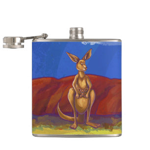 Kangaroo-gåvor och tillbehör fickplunta