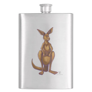Kangaroo-gåvor och tillbehör fickplunta