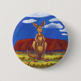 Kangaroo-gåvor och tillbehör knapp