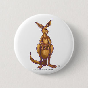Kangaroo-gåvor och tillbehör knapp