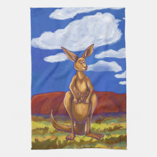 Kangaroo-gåvor och tillbehör kökshandduk