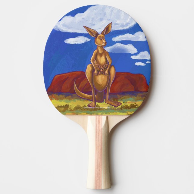 Kangaroo-gåvor och tillbehör pingisracket (Framsidan)