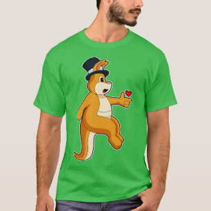 Kangaroo Groom Cylinder Bröllop T Shirt