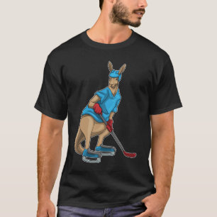 Kangaroo Ice Hockey Ice hockey-klubba T Shirt