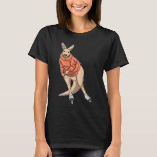 Kangaroo Ice skridskor T Shirt