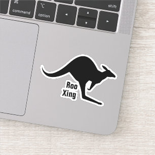 Kangaroo Icon Klistermärken